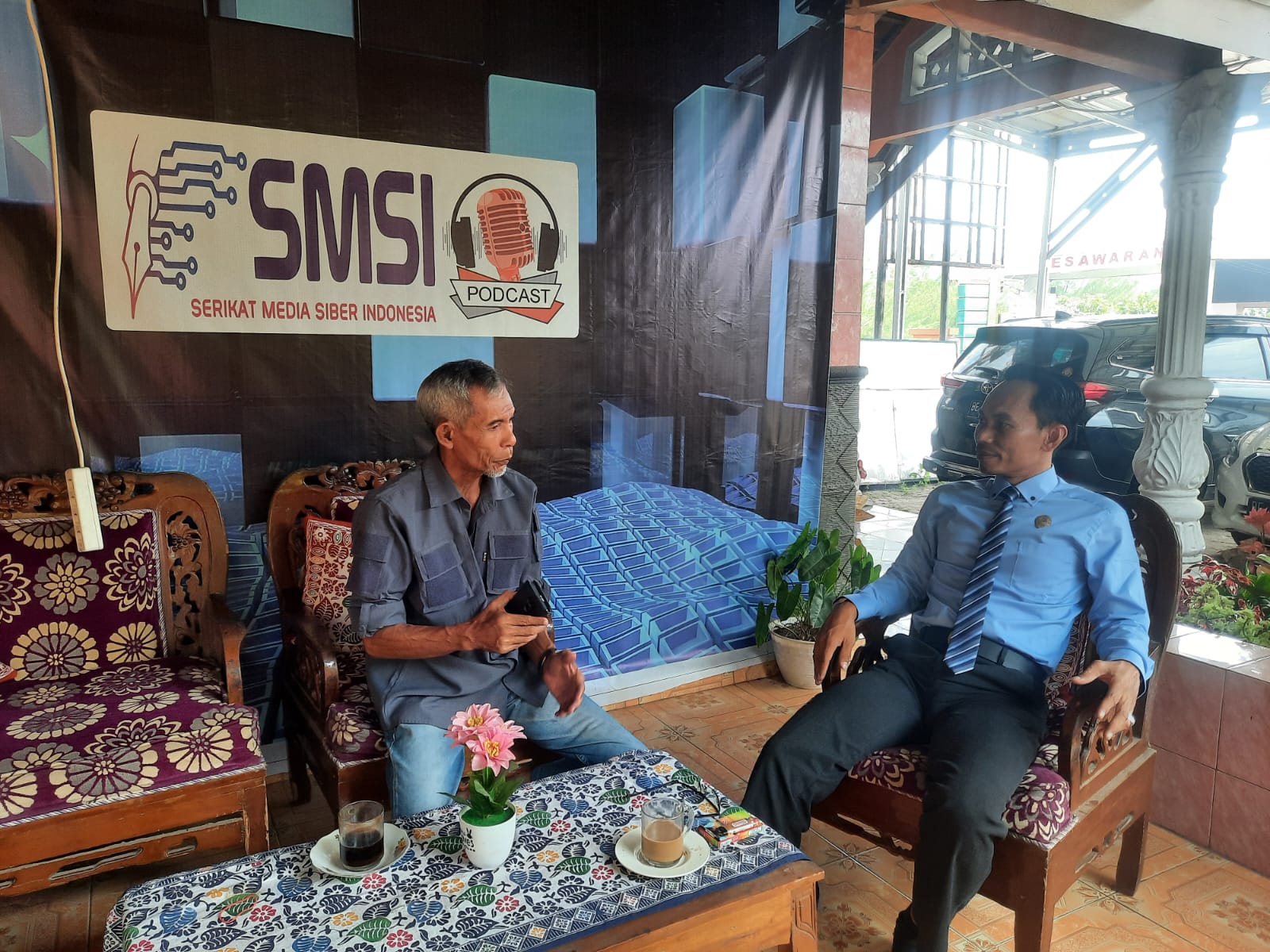LBH  SMSI Provinsi Lampung Kunjungi Kantor SMSI Pesawaran