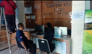 Kejari Lampura Engan Ditemui Terkait Penyitaan Hendphone Milik Seorang Jurnalis