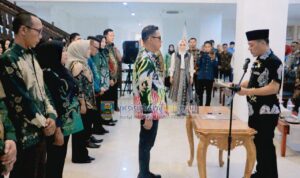 Dedi Irawan Kukuhkan Sanggar Seni Teluk Stabas Periode 2025-2030