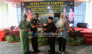 Wakil Bupati Irawan Topani Haditi Pisah Sambut Dandim 0422/LB